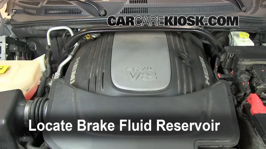 2008 Jeep Commander Limited 5.7L V8 Brake Fluid
